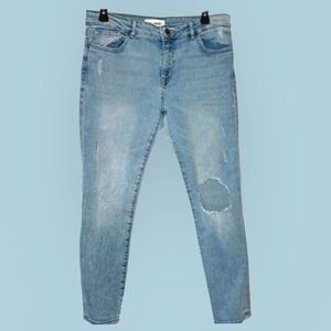 DL1961 Women's Florence Cropped Skinny Jeans, Clifton, 30